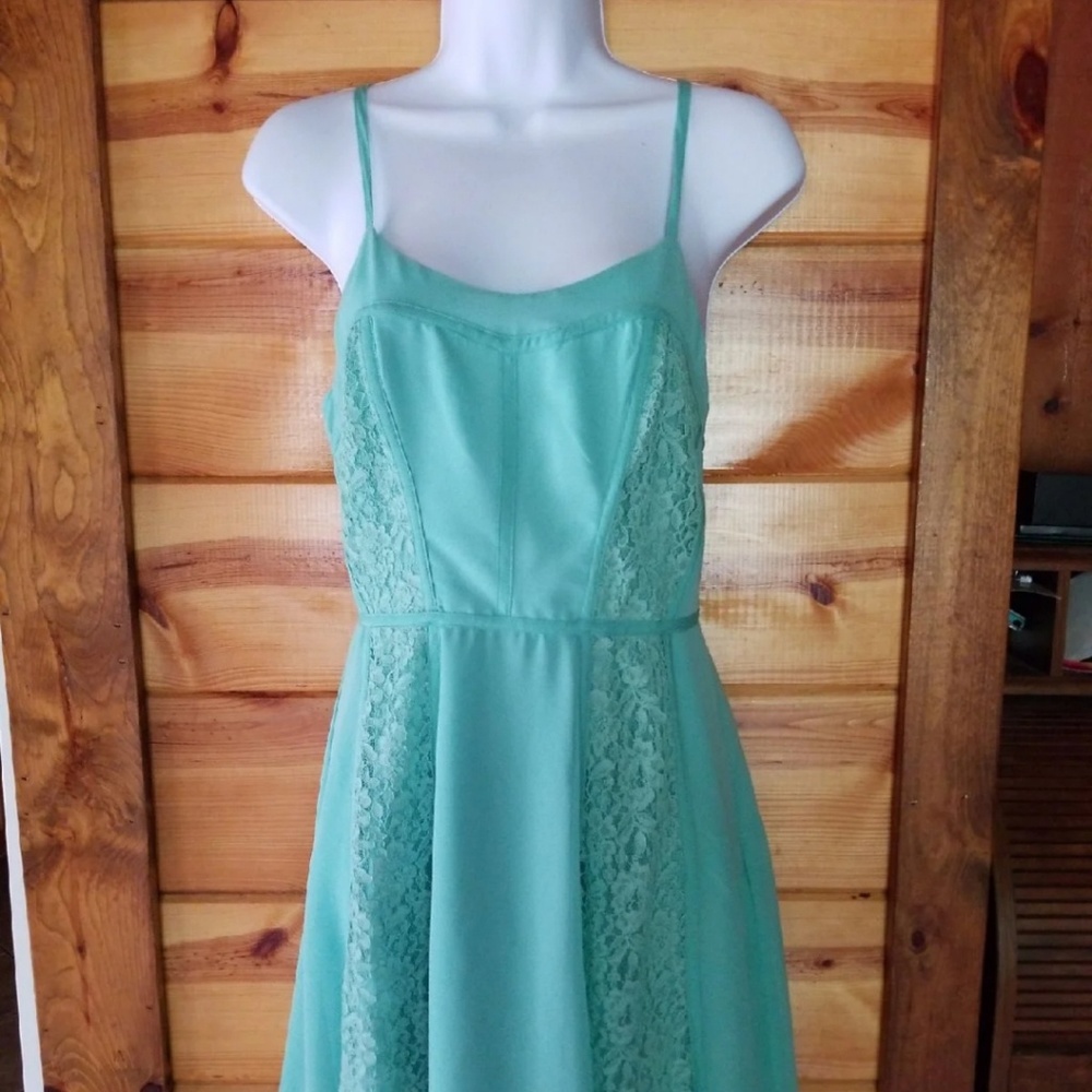 Turquoise Dress